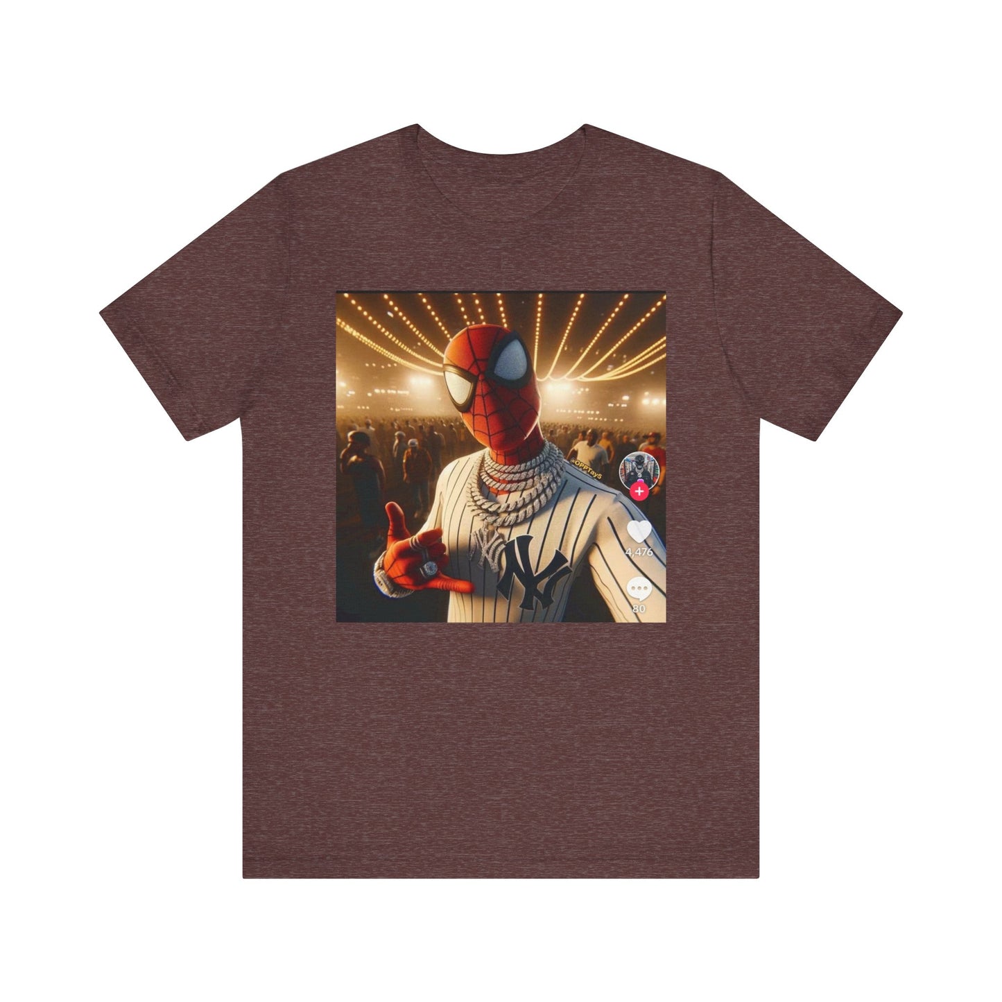 Casual Graphic Tee for Spider-Man Fans - Unisex Jersey Short Sleeve
