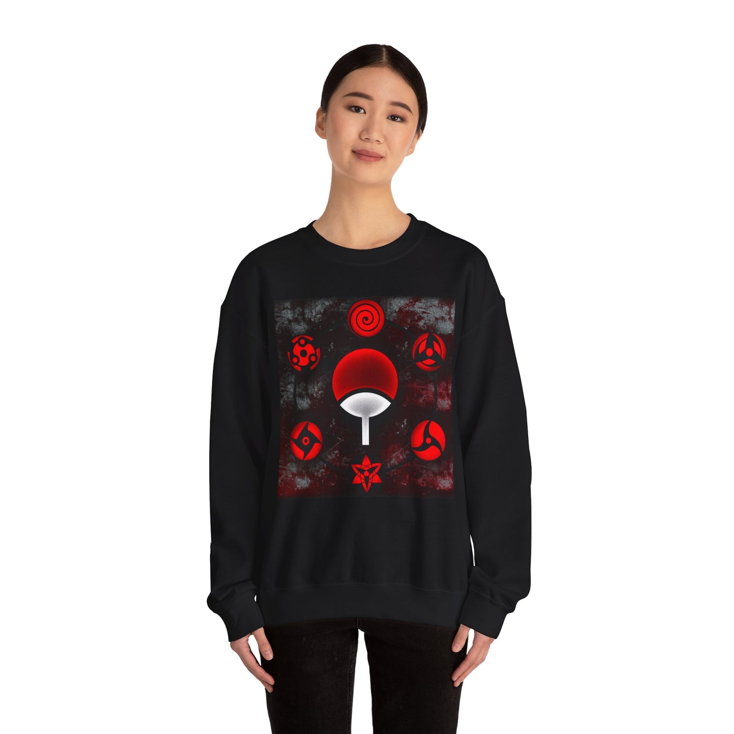 Ninja-Inspired Unisex Crewneck Sweatshirt - Cozy Fan Apparel