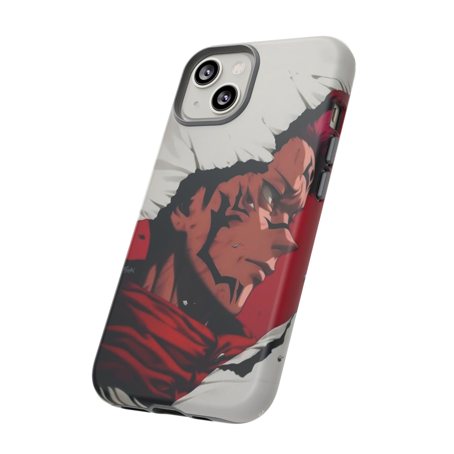 Tough Cases: Durable Phone Case Featuring Bold Anime Design