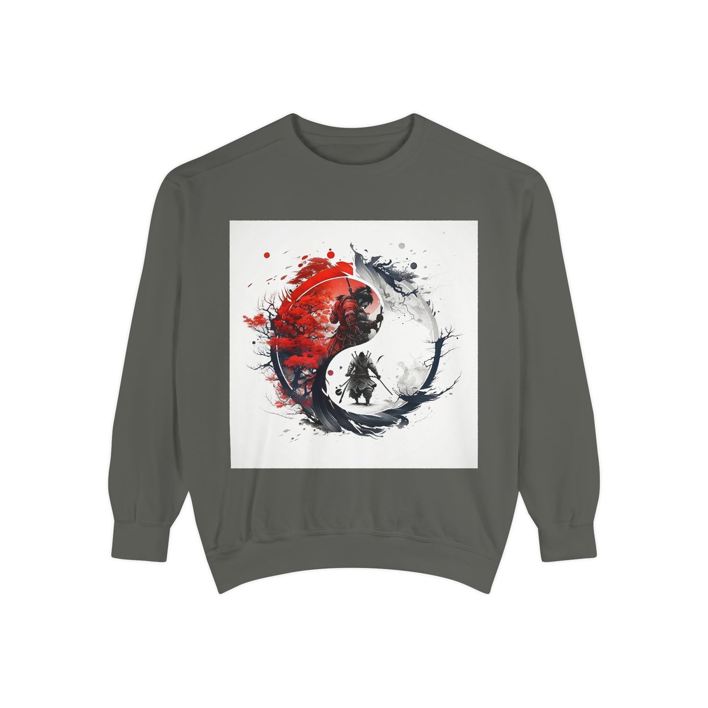 Yin Yang Design Unisex Sweatshirt - Cozy & Stylish