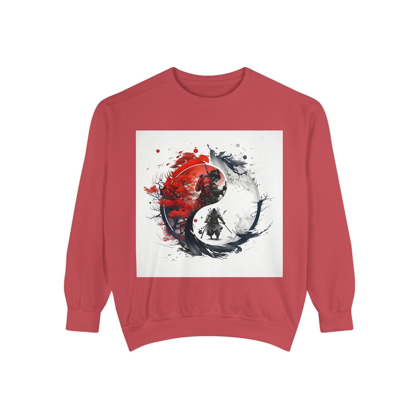 Yin Yang Design Unisex Sweatshirt - Cozy & Stylish