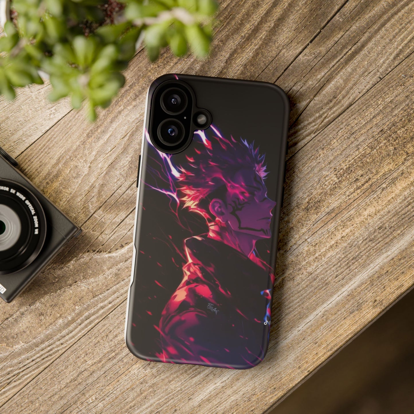 Tough Cases: Stylish Phone Case with Bold Anime Design