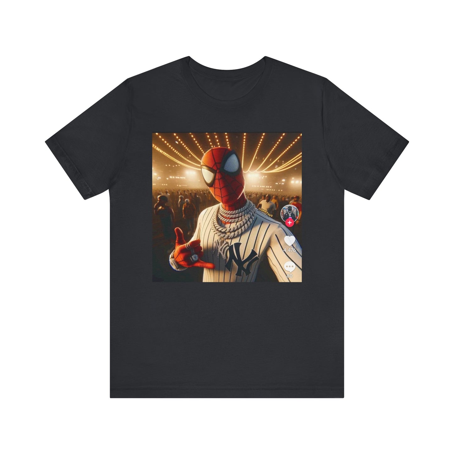 Casual Graphic Tee for Spider-Man Fans - Unisex Jersey Short Sleeve