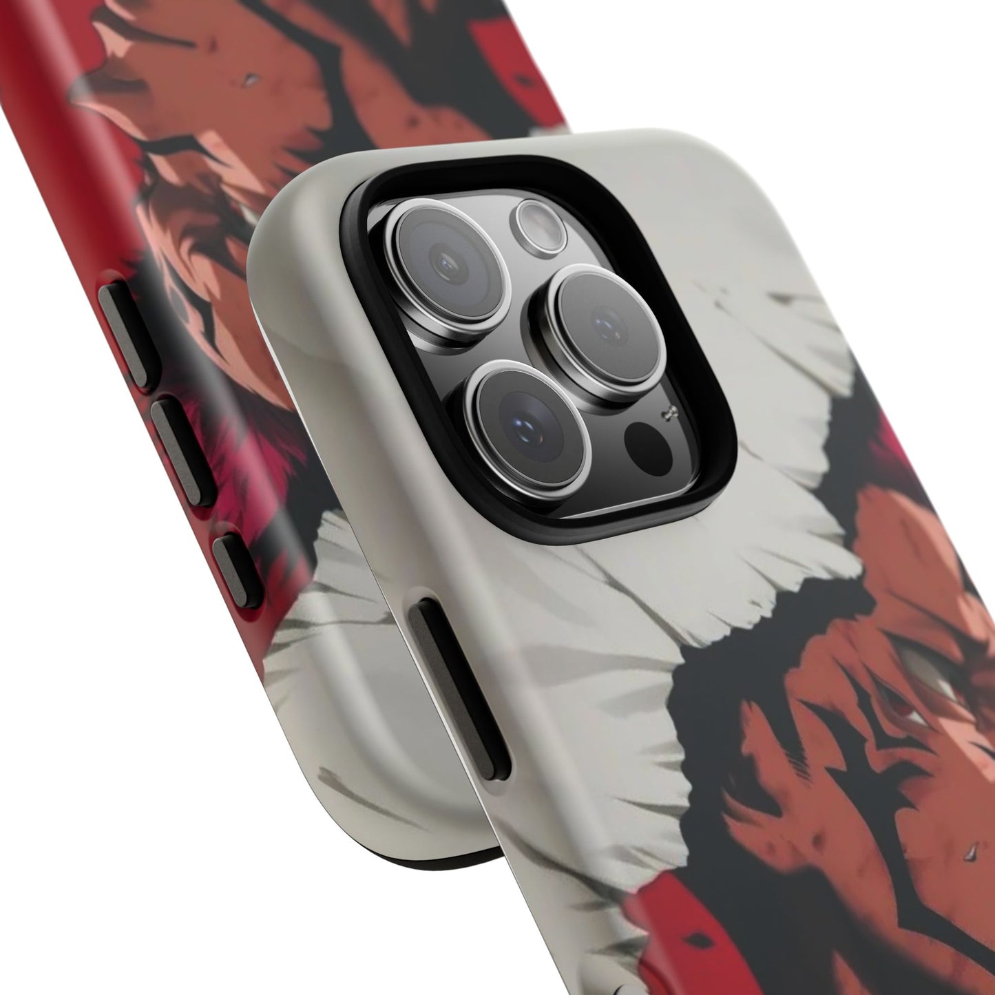 Tough Cases: Durable Phone Case Featuring Bold Anime Design