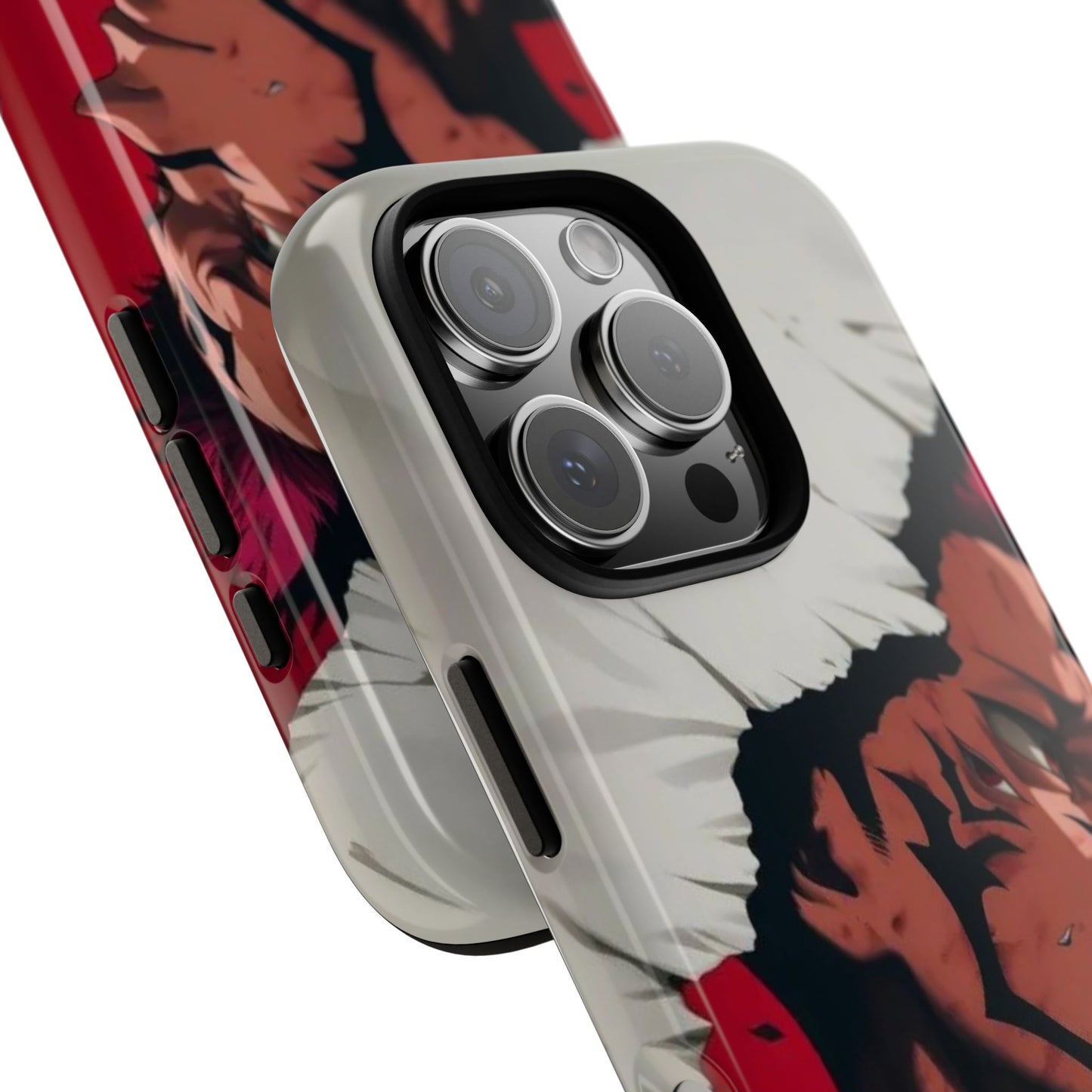 Tough Cases: Durable Phone Case Featuring Bold Anime Design