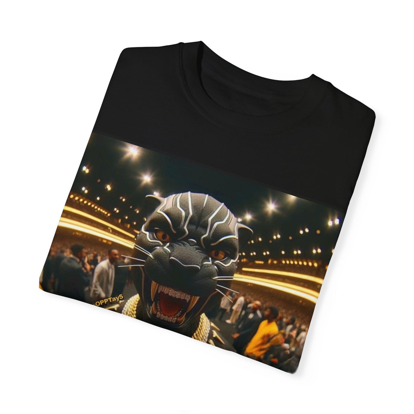 Unisex Garment-Dyed T-Shirt - Fierce Panther Design