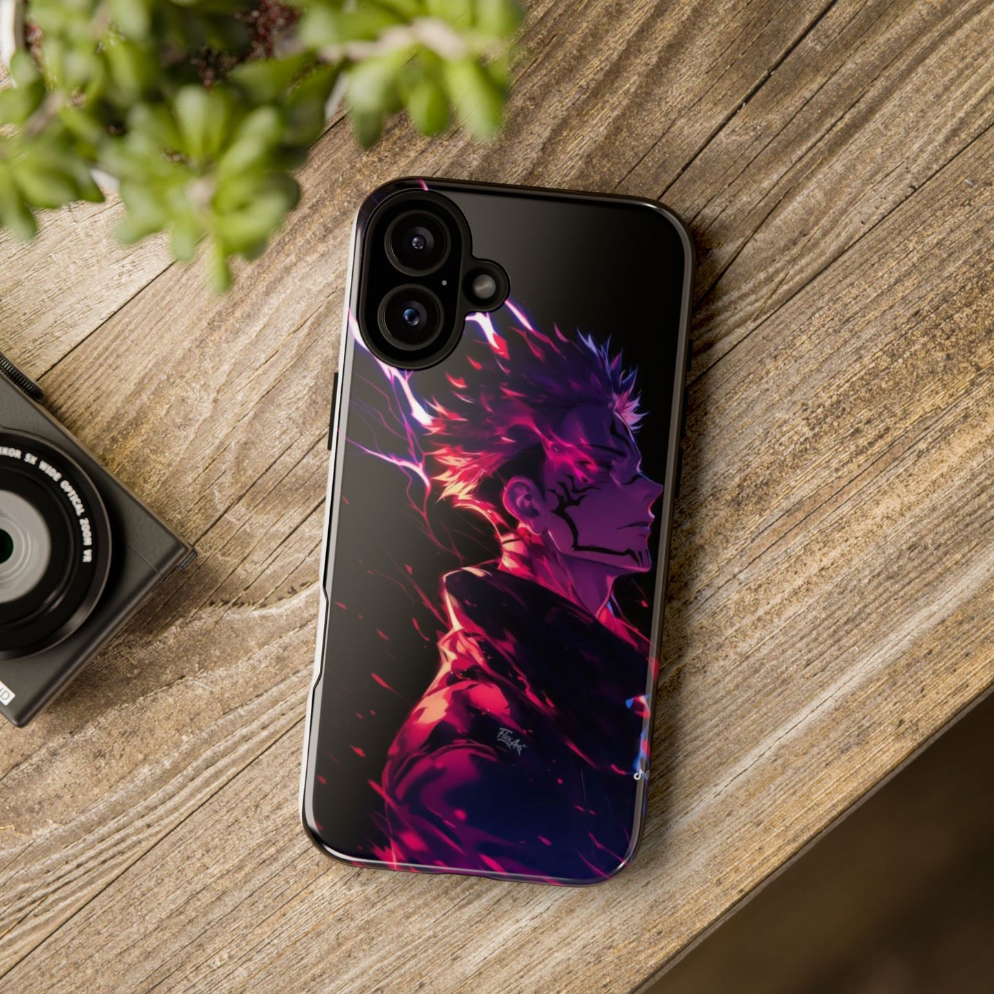 Tough Cases: Stylish Phone Case with Bold Anime Design
