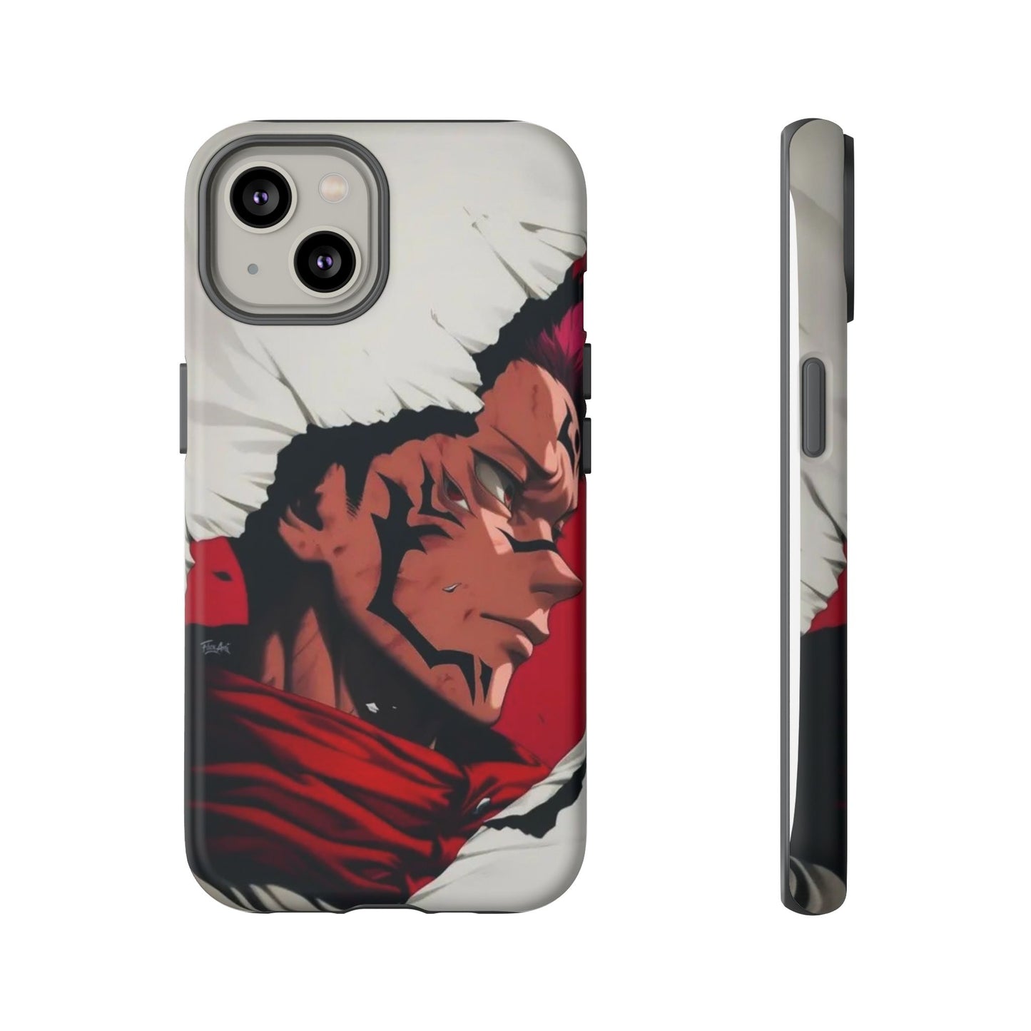 Tough Cases: Durable Phone Case Featuring Bold Anime Design
