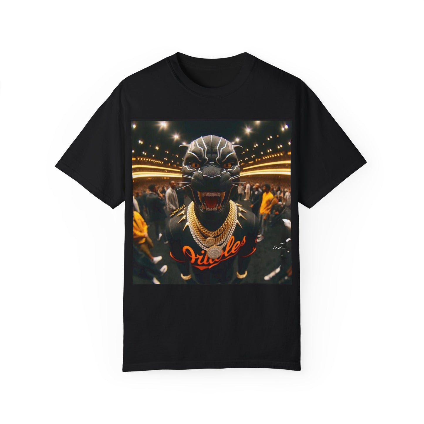 Unisex Garment-Dyed T-Shirt - Fierce Panther Design