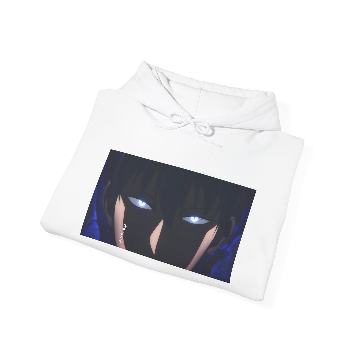 Unisex Heavy Blend™ Hooded Sweatshirt - Solo Leveling Graphic with Dark Aesthetic
