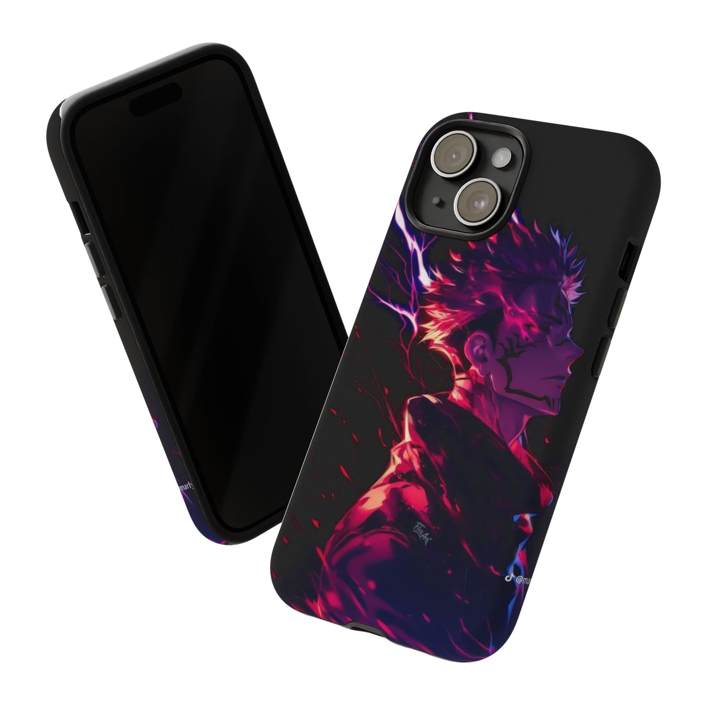 Tough Cases: Stylish Phone Case with Bold Anime Design