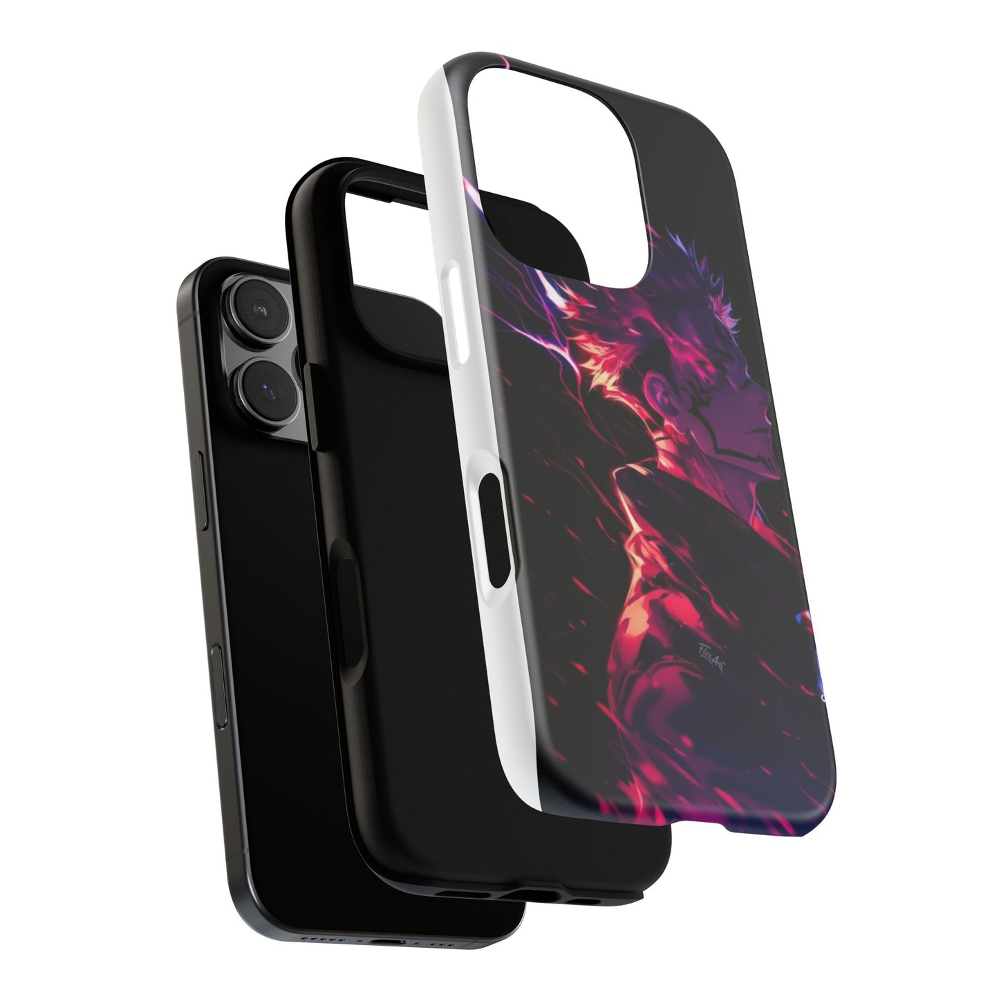 Tough Cases: Stylish Phone Case with Bold Anime Design