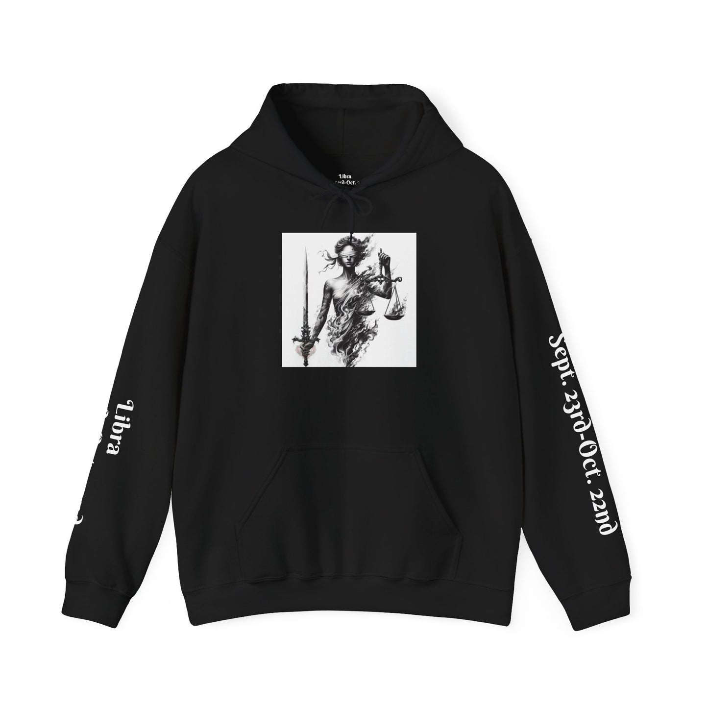Libra Zodiac Heavy Blend Sweatshirt | Astrology Inspired Hoodie