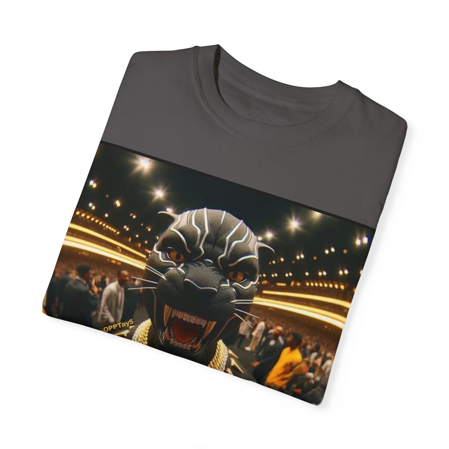 Unisex Garment-Dyed T-Shirt - Fierce Panther Design