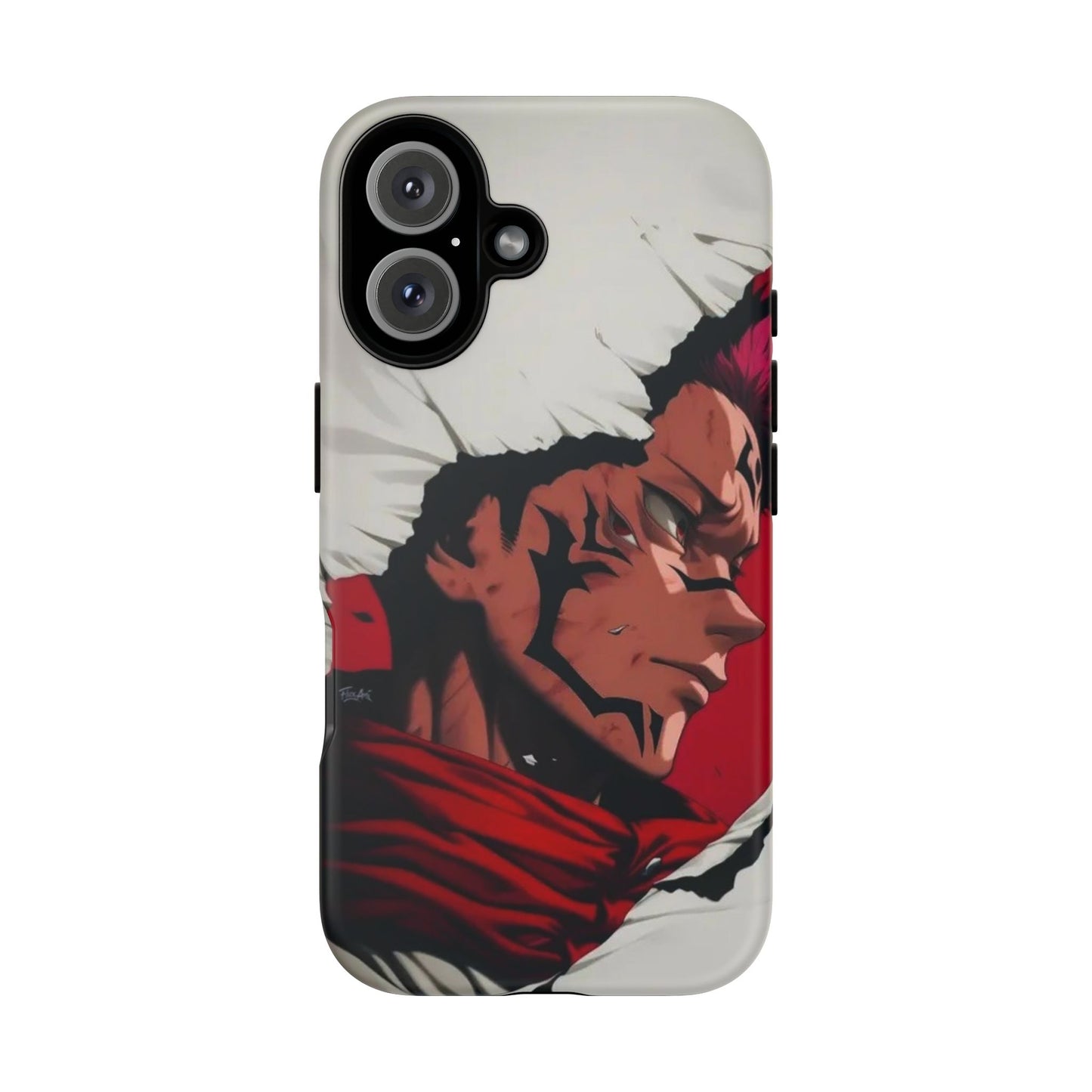 Tough Cases: Durable Phone Case Featuring Bold Anime Design