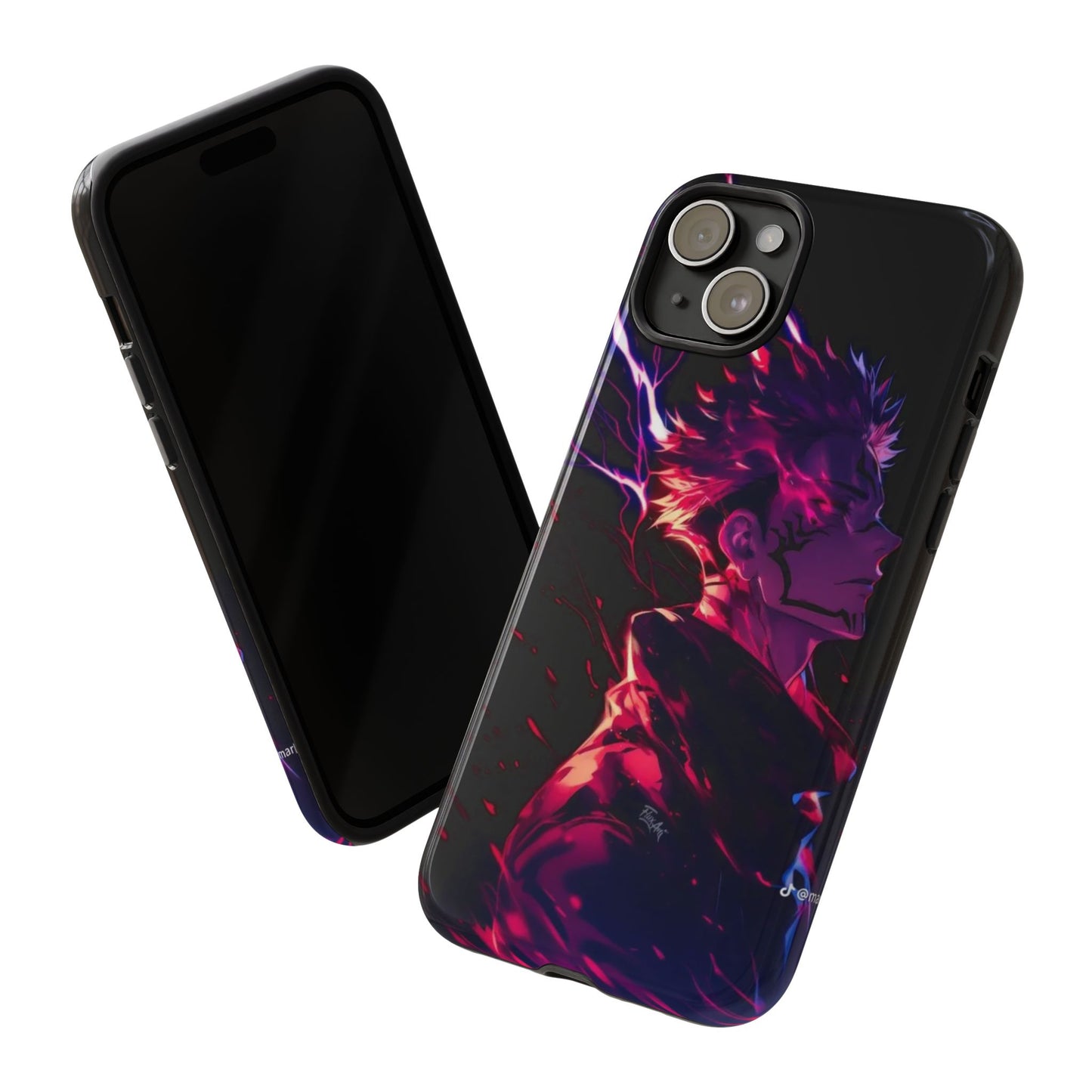 Tough Cases: Stylish Phone Case with Bold Anime Design