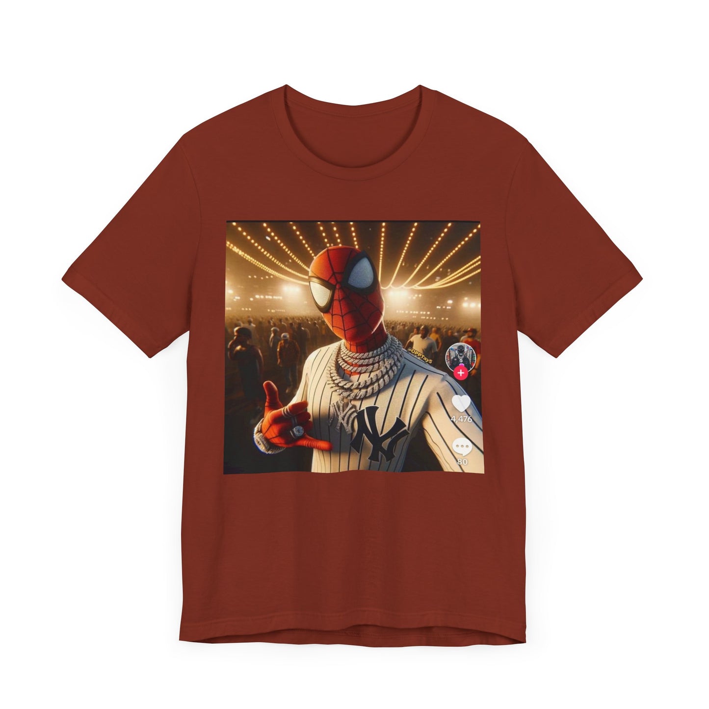 Casual Graphic Tee for Spider-Man Fans - Unisex Jersey Short Sleeve