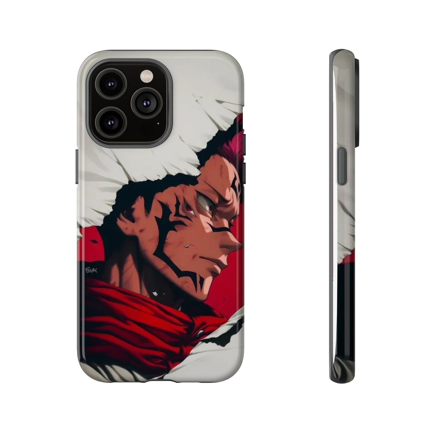Tough Cases: Durable Phone Case Featuring Bold Anime Design
