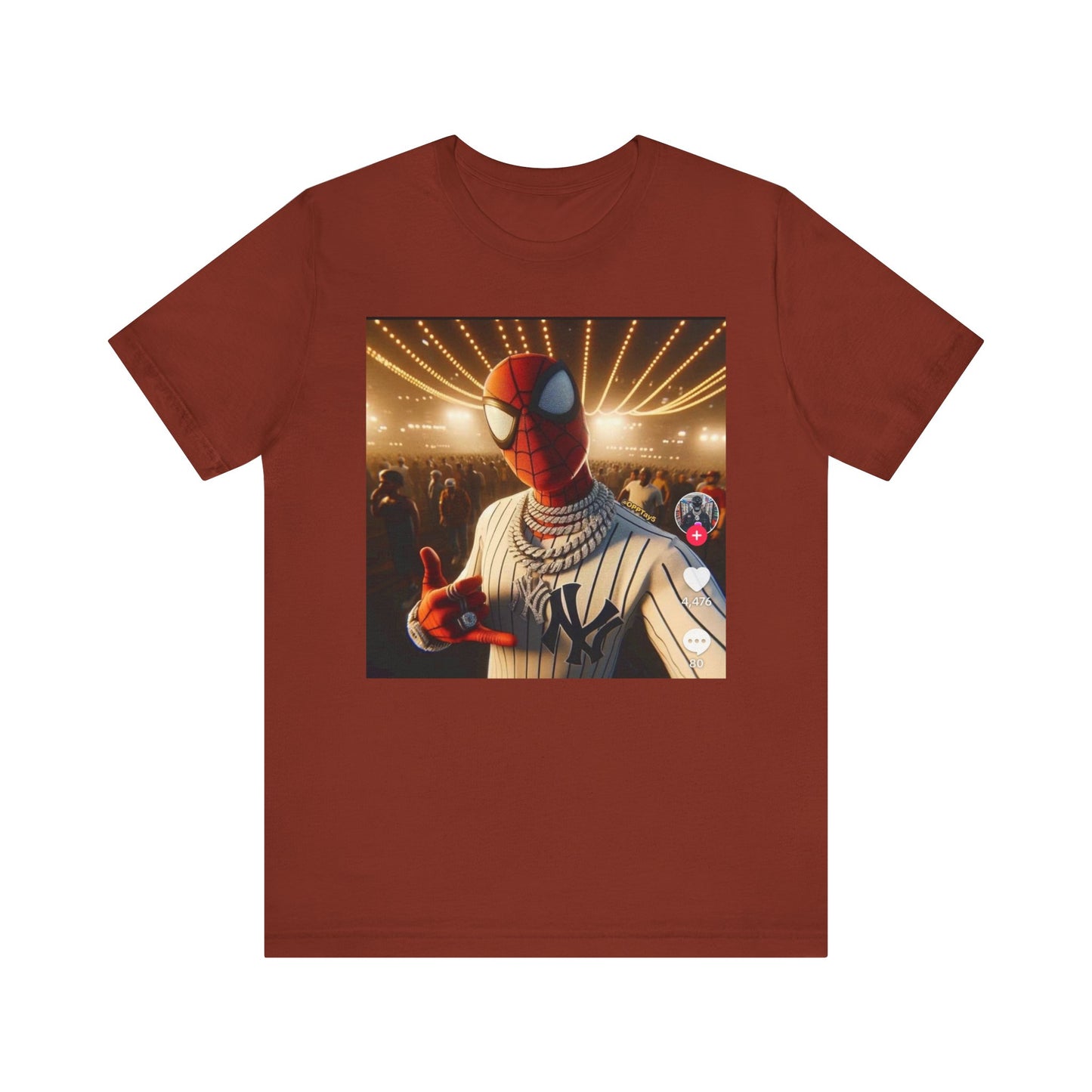 Casual Graphic Tee for Spider-Man Fans - Unisex Jersey Short Sleeve