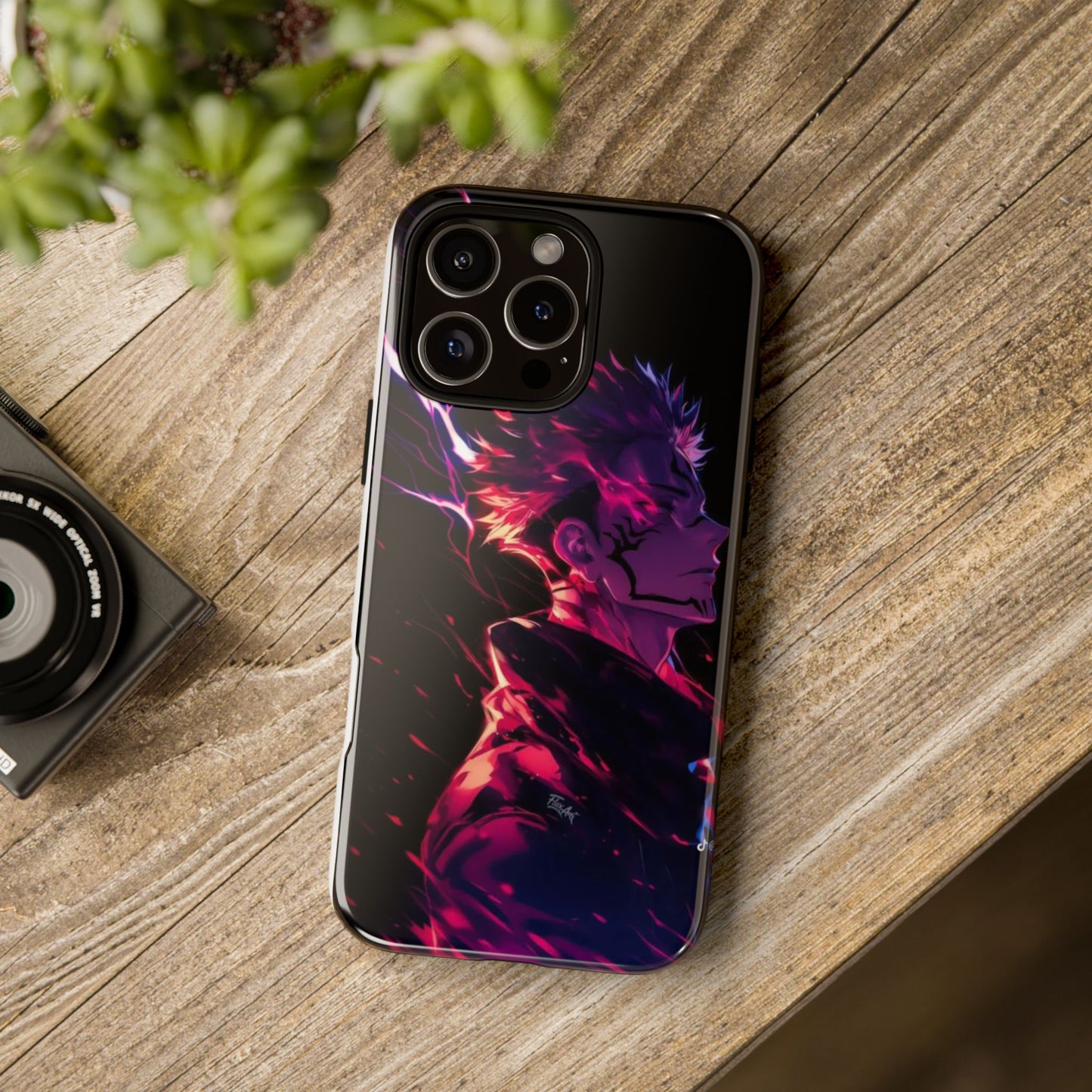 Tough Cases: Stylish Phone Case with Bold Anime Design