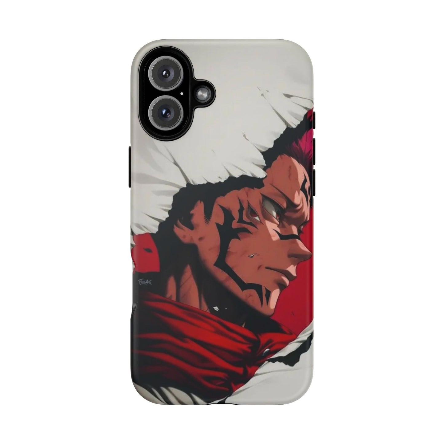 Tough Cases: Durable Phone Case Featuring Bold Anime Design
