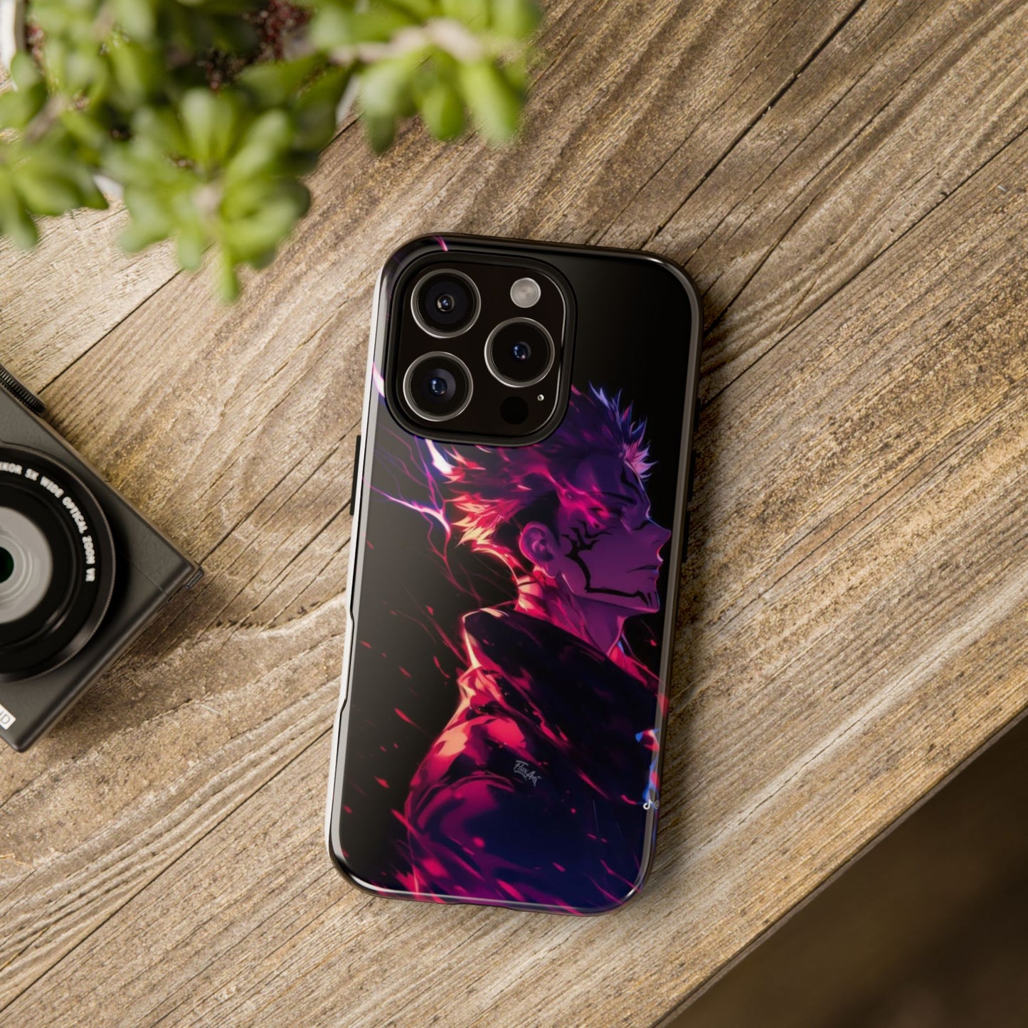 Tough Cases: Stylish Phone Case with Bold Anime Design