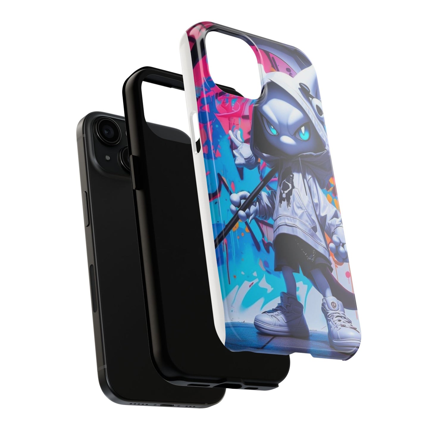 Vibrant Graffiti Tough Phone Case - Urban Style for Trendsetters