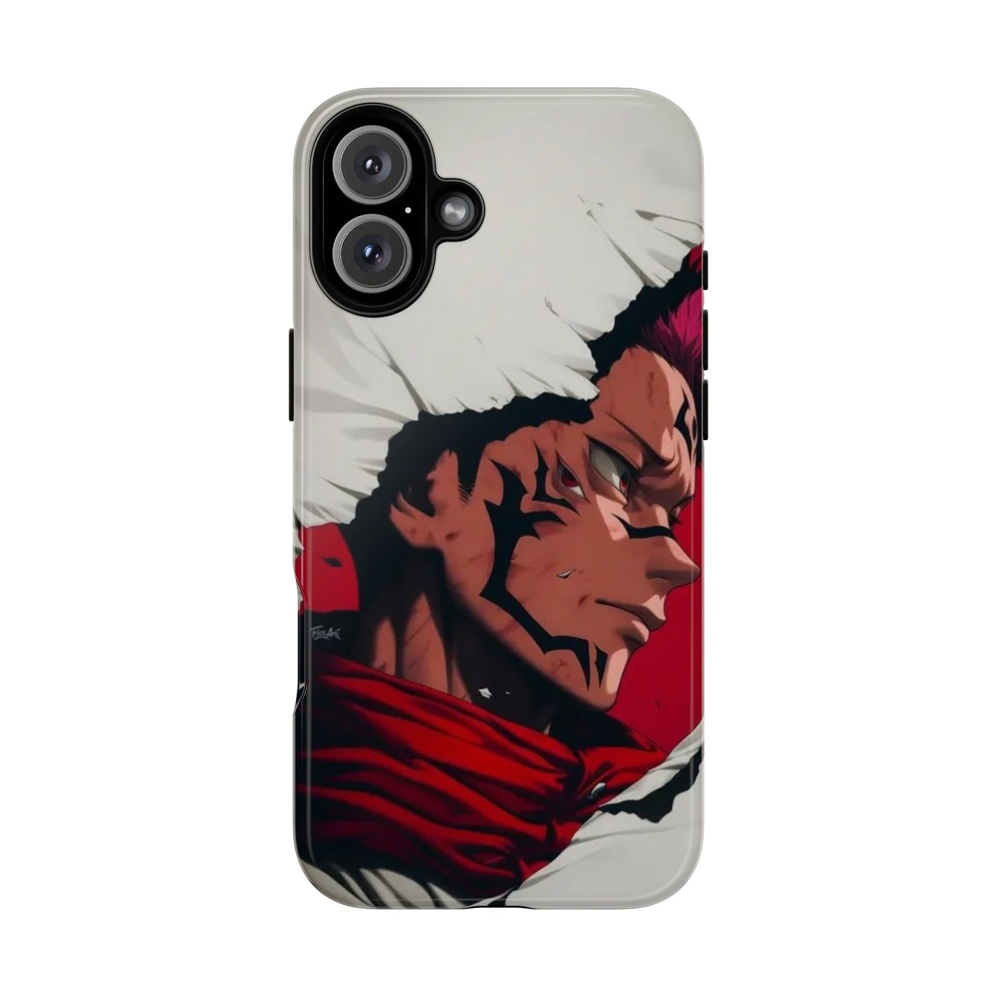 Tough Cases: Durable Phone Case Featuring Bold Anime Design