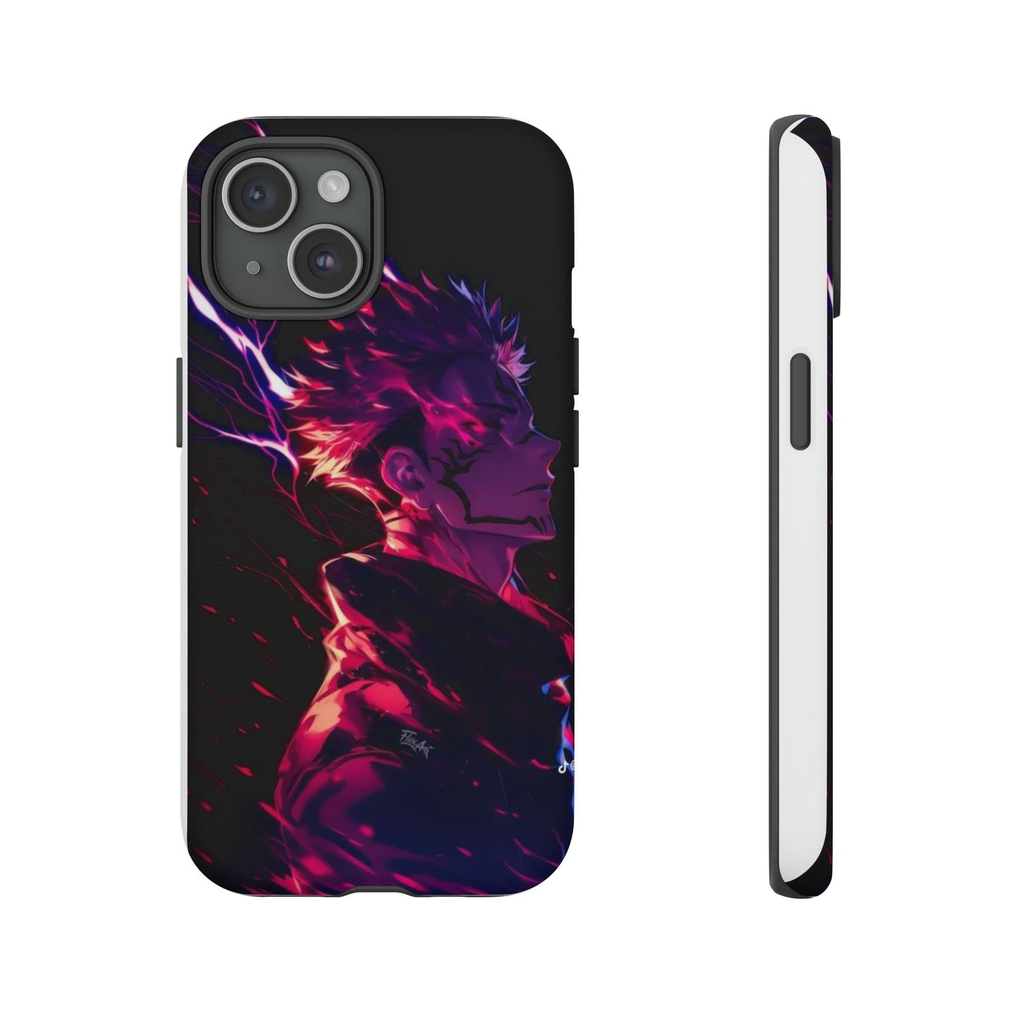 Tough Cases: Stylish Phone Case with Bold Anime Design