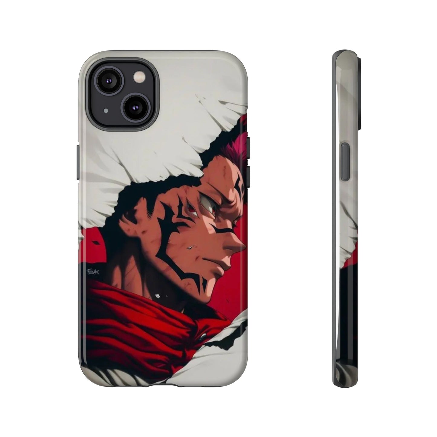 Tough Cases: Durable Phone Case Featuring Bold Anime Design