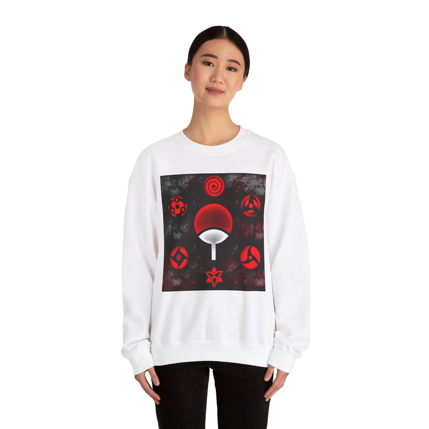 Ninja-Inspired Unisex Crewneck Sweatshirt - Cozy Fan Apparel