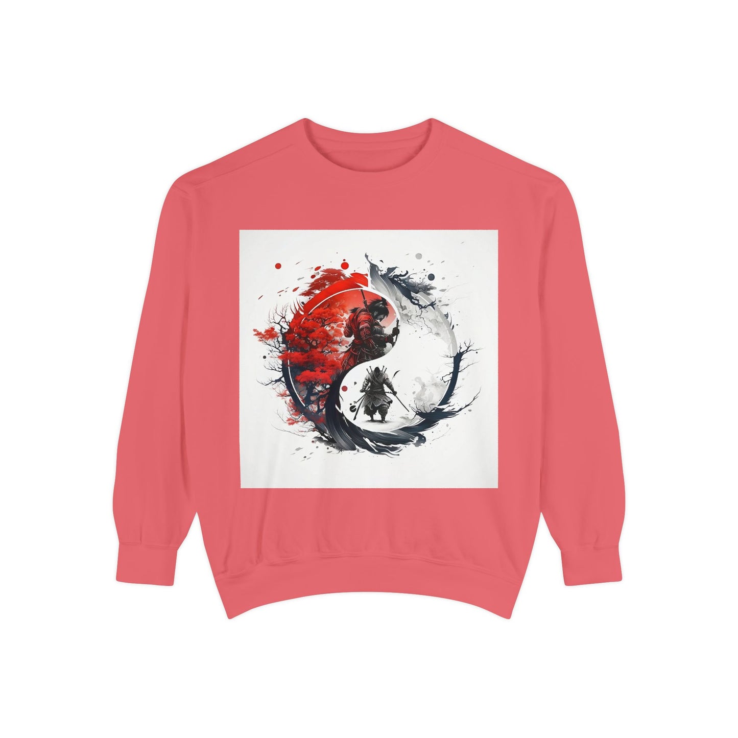 Yin Yang Design Unisex Sweatshirt - Cozy & Stylish