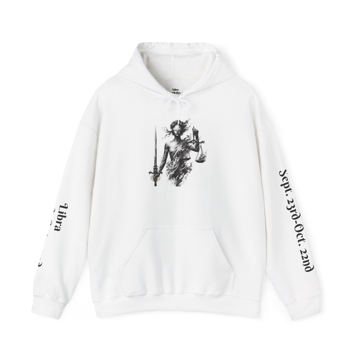 Libra Zodiac Heavy Blend Sweatshirt | Astrology Inspired Hoodie