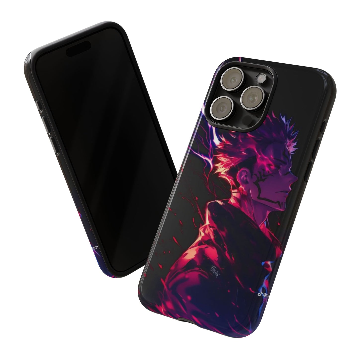 Tough Cases: Stylish Phone Case with Bold Anime Design