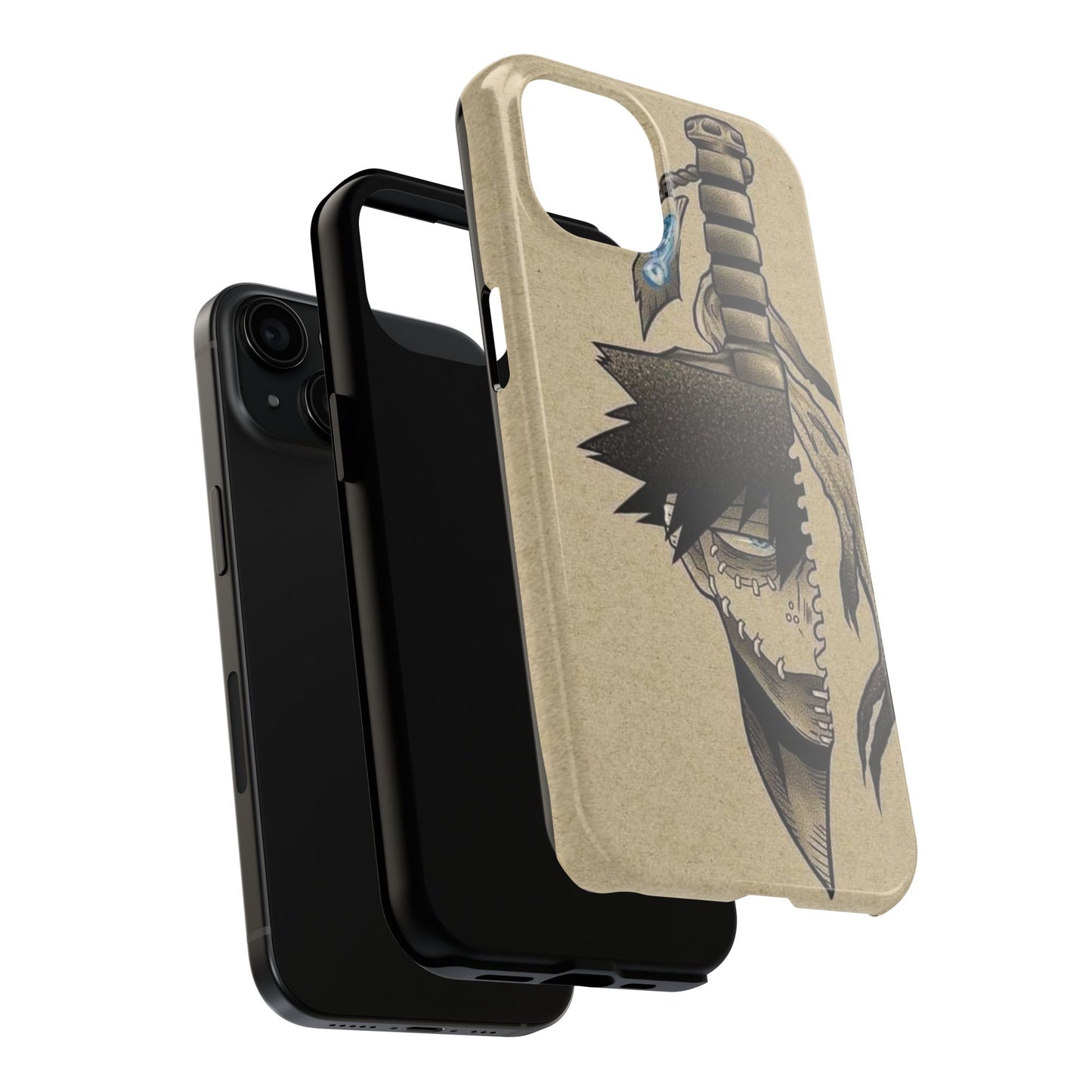 Warrior Spirit Tough Phone Case - Durable Protection with Unique Design