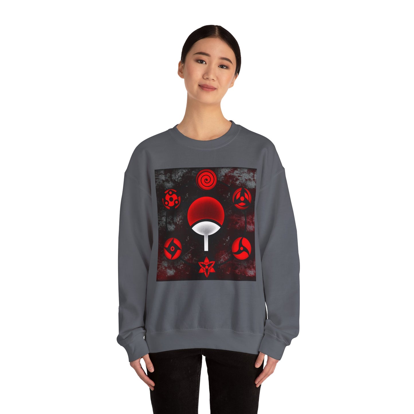 Ninja-Inspired Unisex Crewneck Sweatshirt - Cozy Fan Apparel