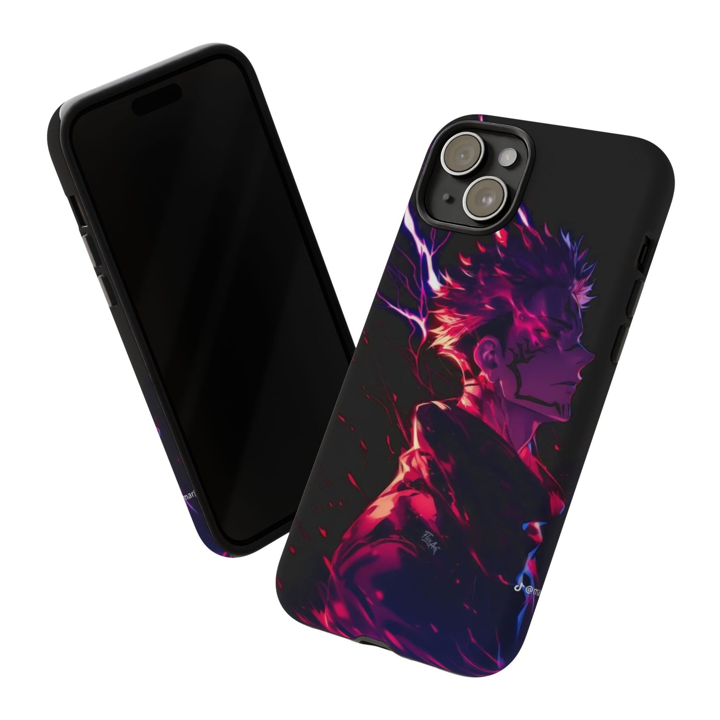Tough Cases: Stylish Phone Case with Bold Anime Design
