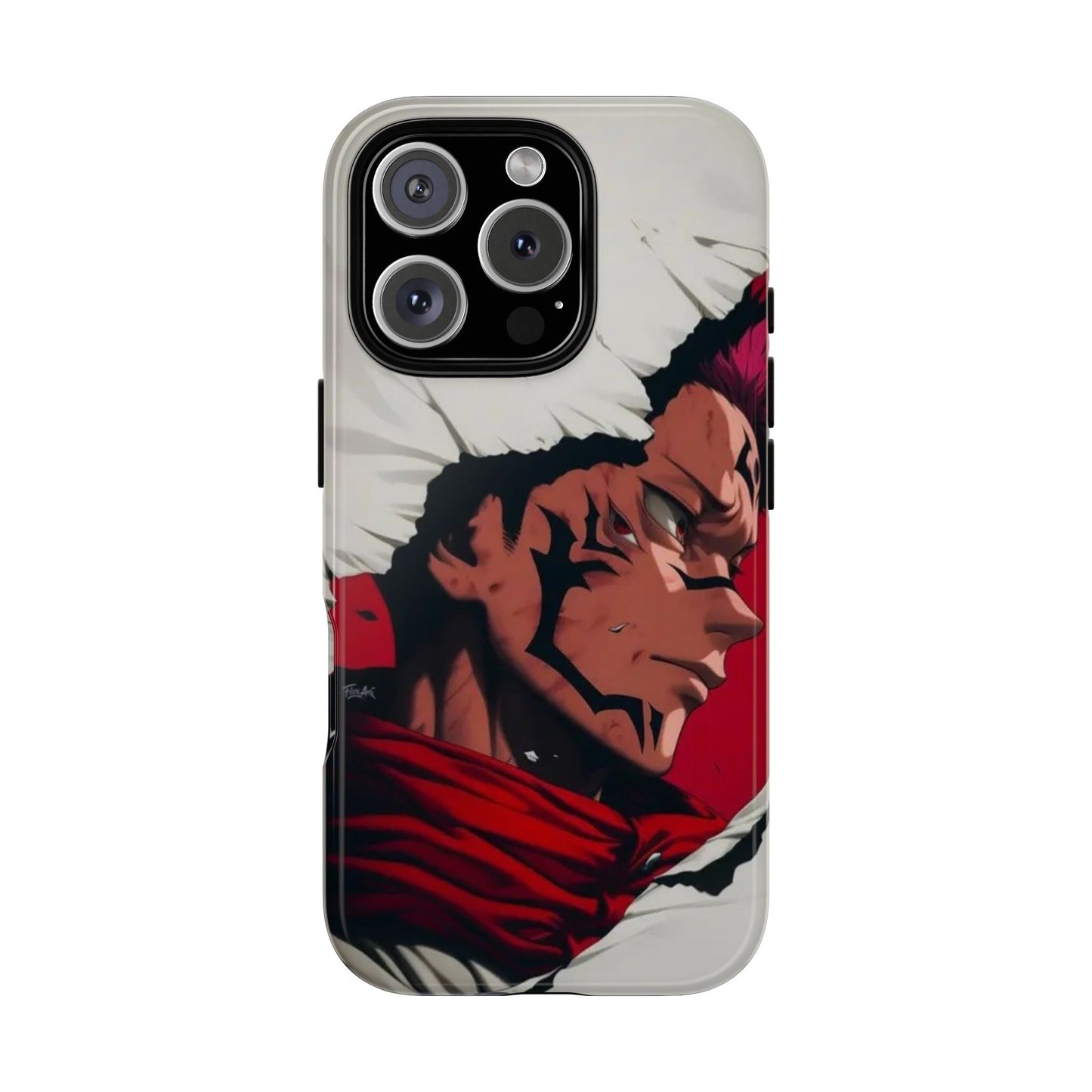 Tough Cases: Durable Phone Case Featuring Bold Anime Design
