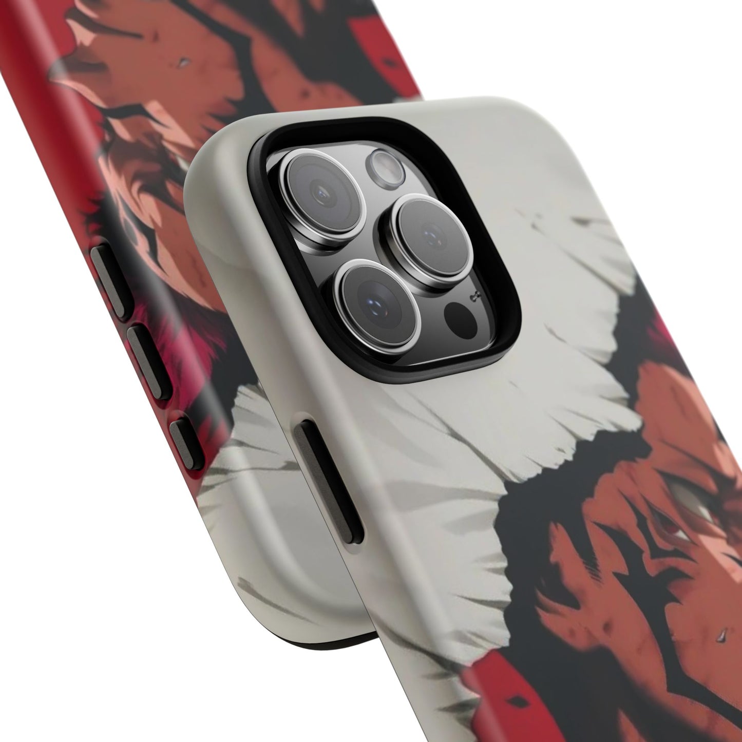 Tough Cases: Durable Phone Case Featuring Bold Anime Design
