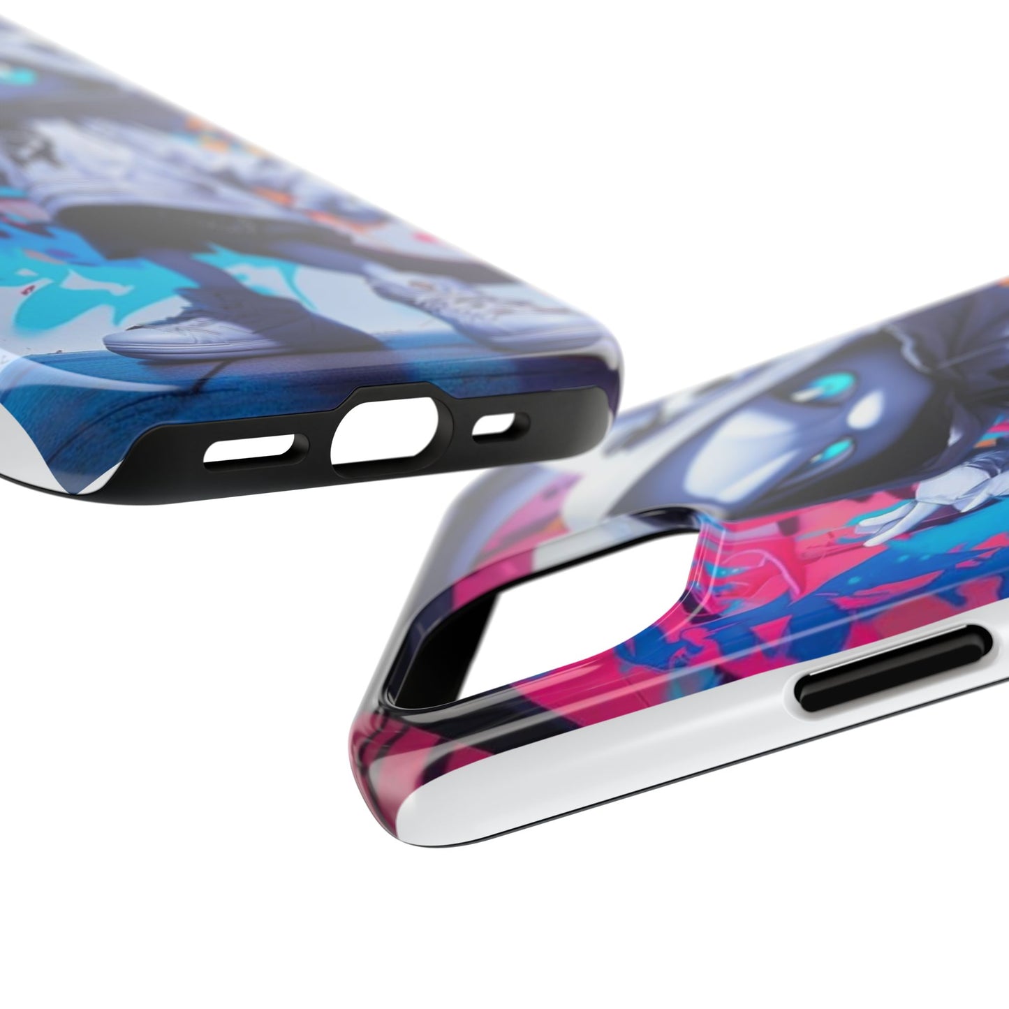 Vibrant Graffiti Tough Phone Case - Urban Style for Trendsetters