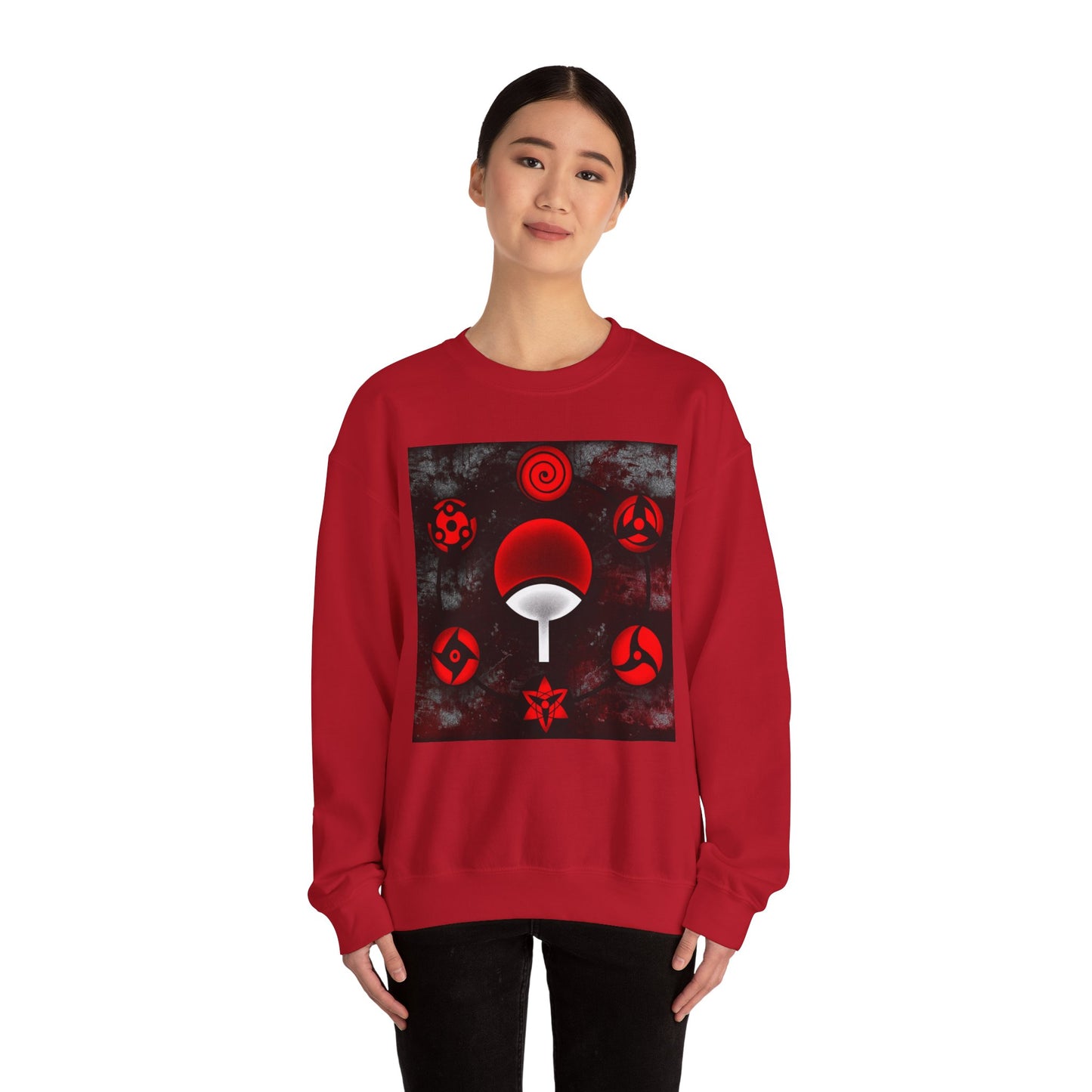 Ninja-Inspired Unisex Crewneck Sweatshirt - Cozy Fan Apparel
