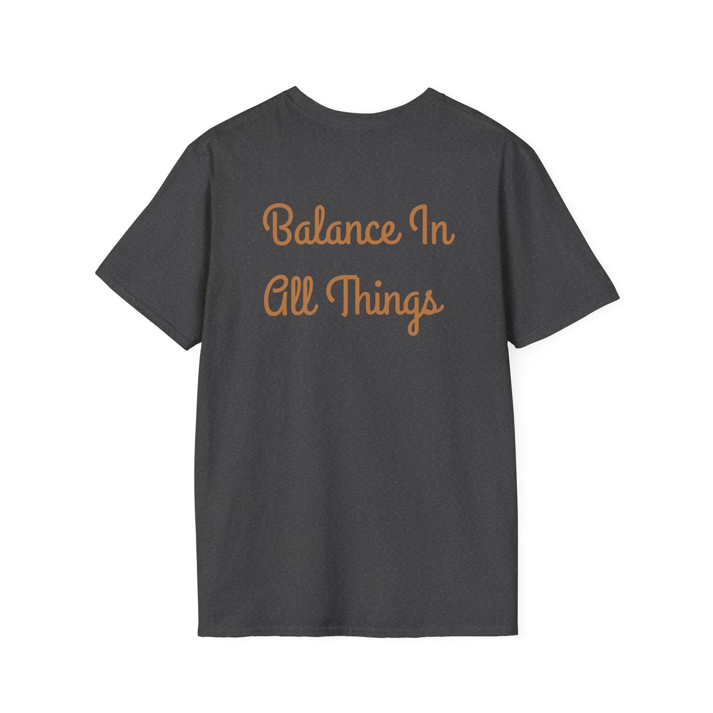 Unisex Softstyle T-Shirt - Balance In All Things Graphic Tee