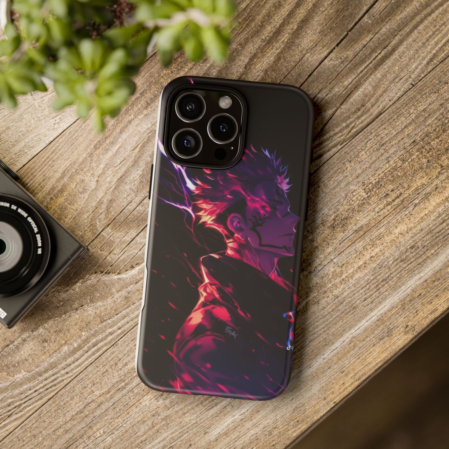 Tough Cases: Stylish Phone Case with Bold Anime Design