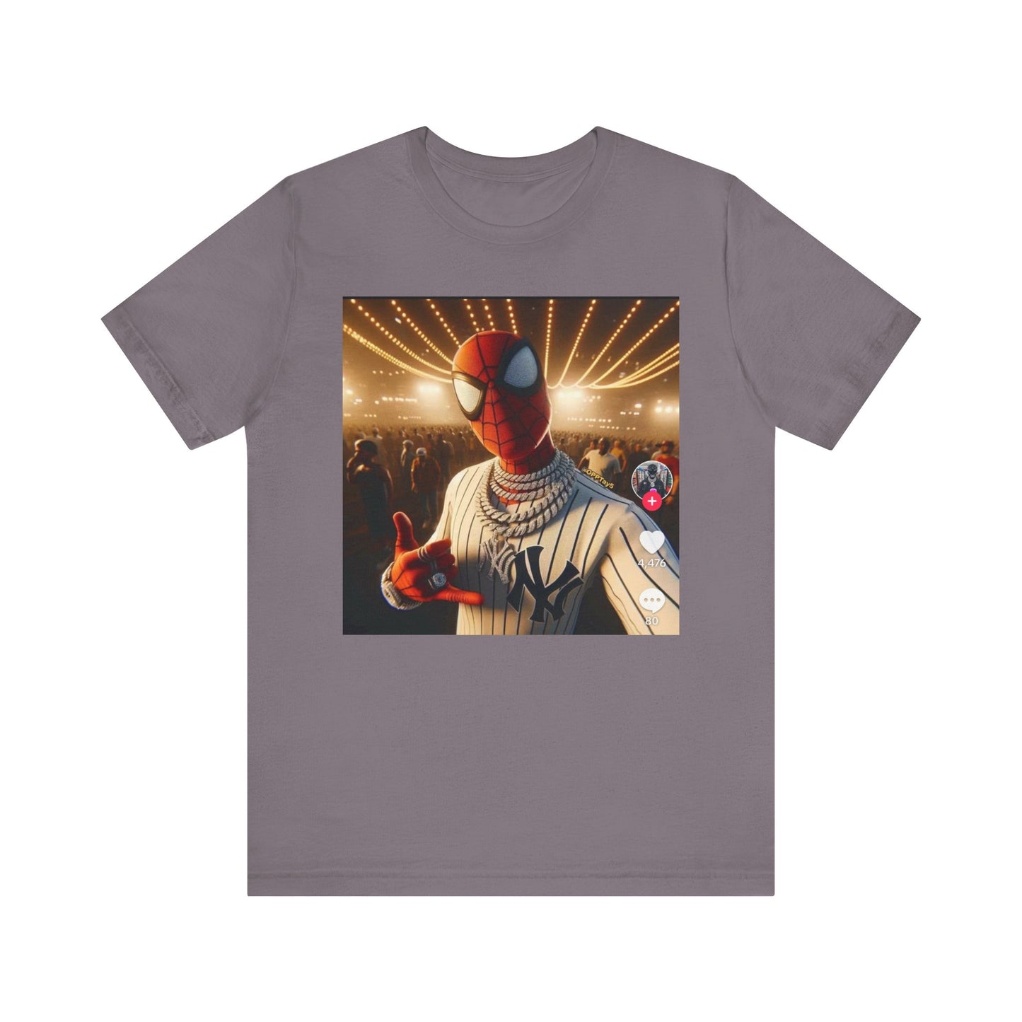 Casual Graphic Tee for Spider-Man Fans - Unisex Jersey Short Sleeve