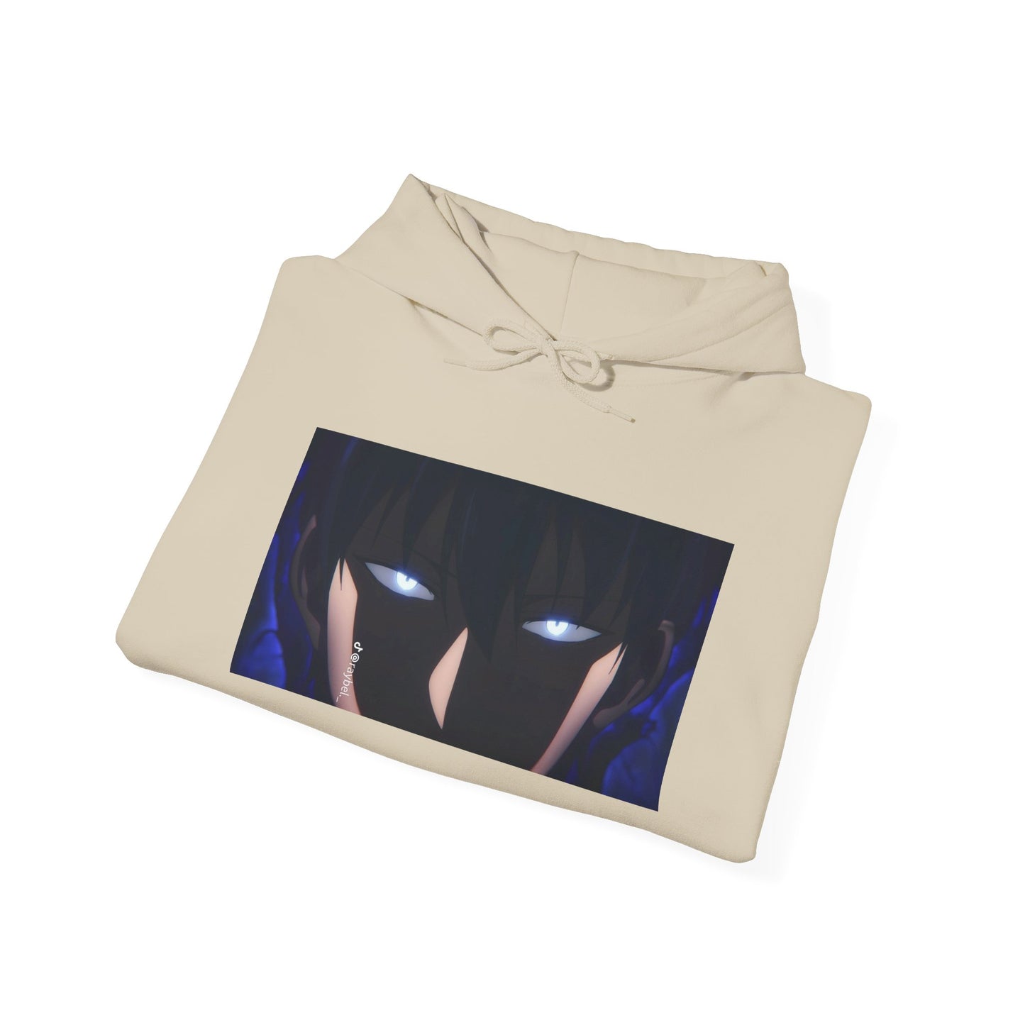 Unisex Heavy Blend™ Hooded Sweatshirt - Solo Leveling Graphic with Dark Aesthetic