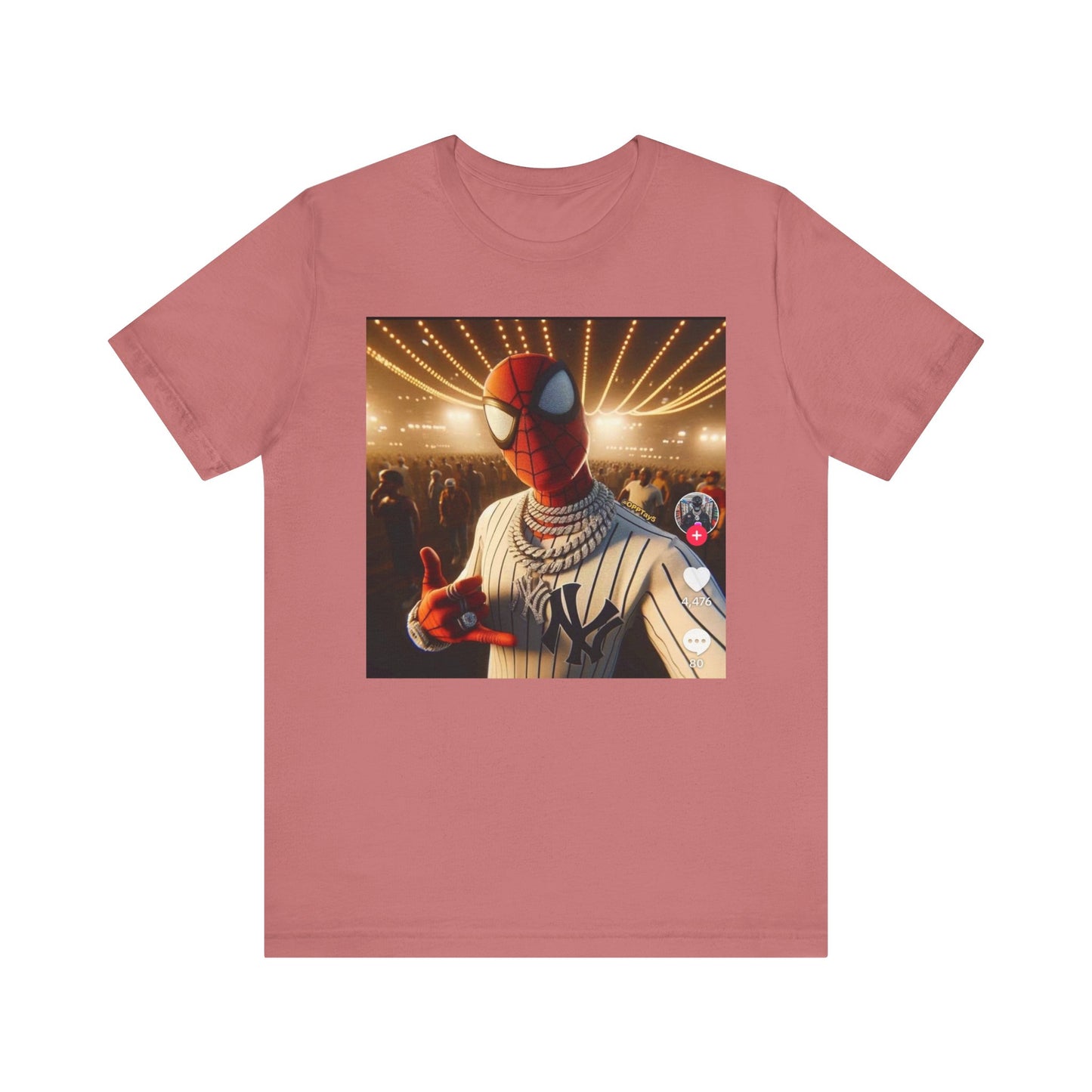 Casual Graphic Tee for Spider-Man Fans - Unisex Jersey Short Sleeve