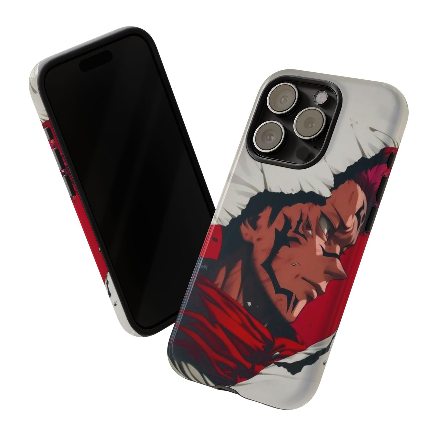 Tough Cases: Durable Phone Case Featuring Bold Anime Design
