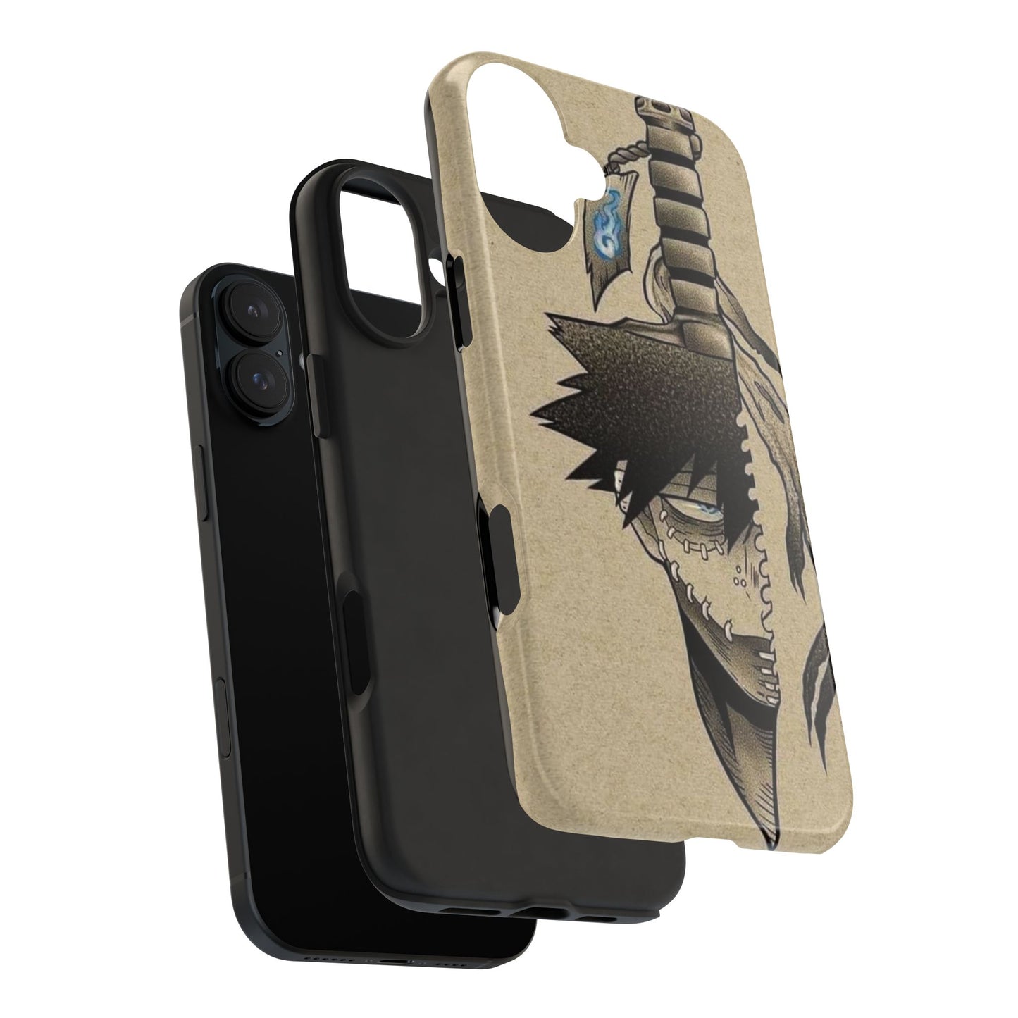 Warrior Spirit Tough Phone Case - Durable Protection with Unique Design
