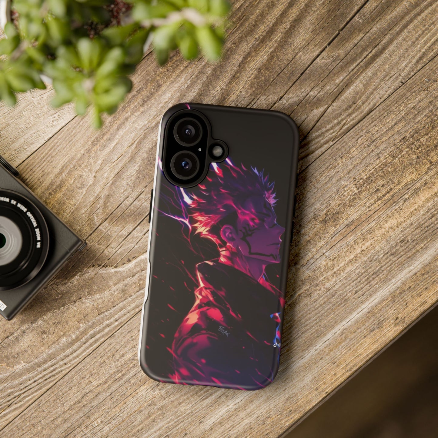 Tough Cases: Stylish Phone Case with Bold Anime Design